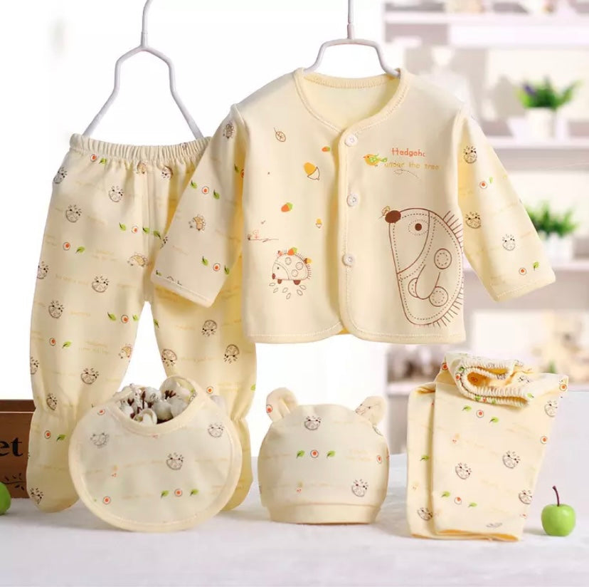 Newborn baby cotton set