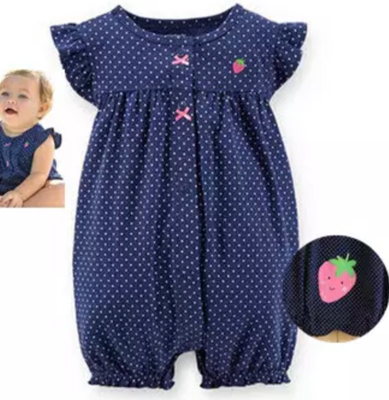 Summer baby girl clothes one-piece